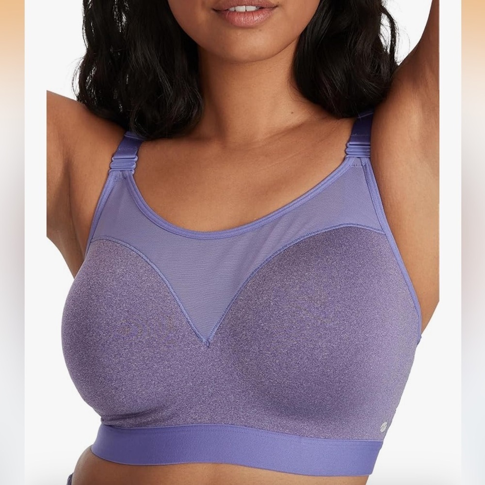 Body Up Sports Bra Ready Steady Medium Impact Wire-Free Lavender